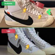 How To Spot Real Vs Fake Off-White Nike Blazer Og - Legit Check By Ch