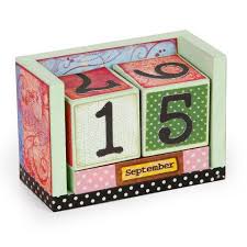 Consumercrafts Product Unfinished Wood Block Calendar Block Calendar Wood Calendar Wood Block Crafts