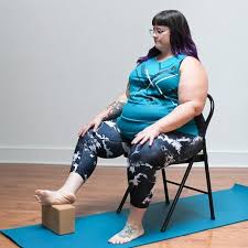 An Accessible Fully Seated Chair Yoga Practice Chair Yoga Chair Pose Yoga Yoga Practice