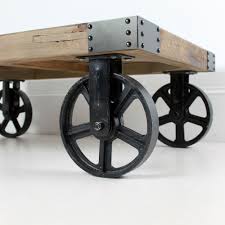 Featuring a unique blend of vintage industrial and contemporary style elements, the. Industrial Coffee Table With Wheels Nice Home Design Marvelous Decorating Coffee Table With Wheels Industrial Coffee Table Modern Industrial Furniture