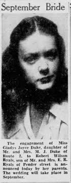 Joyce Duke Ryals (1927-1998)