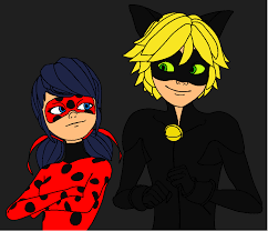 How to draw and color ladybug and cat noir coloring book. Miraculous Ladybug And Cat Noir Coloring Page By Davidscrazy2345 On Deviantart