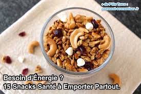Besoin D Energie 15 Snacks Sante A Emporter Partout Idees De Collations Granola Sain Fait A La Maison Snacks Sante