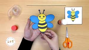 Activities for toddlers one of the hardest things to come up with. How To Make A Printable Bee Craft For Preschoolers