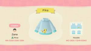 Pikachu Animal Crossing New Horizons Custom Design Nook S Island Animal Crossing New Animal Crossing Animal Crossing New Horizons Clothing Patterns