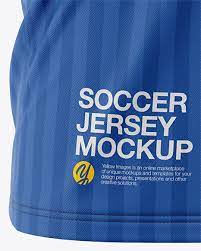 Download Men S Soccer Jersey T Shirt Mockup Front Half Side View In Apparel Mockups On Yellow Images Object Mockups