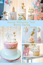 Great news!!!you're in the right place for full moon party decoration. Kara S Party Ideas Sweet Unicorn Full Moon Party Kara S Party Ideas