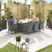 14 seasonless ways to decorate with jute rugs | domino. Amelia 8 Seat Dining Set With 2 X 1m Rectangle Firepit Table