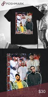 Vintage Style Black Rip Mac Miller Tee Vintage Fashion Mac Miller Fashion Design
