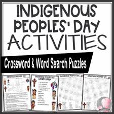If you are a solver, these techniques can help improve your skills. Indigenous Peoples Day Activities Crossword Puzzle And Word Searches