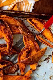 Roasted Sweet Potato Oven Fries Recipe Sweet Potato Oven Fries Sweet Potato Oven Fries In The Oven