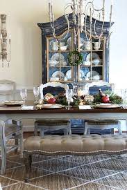 Traditional Christmas Table Styled And Set Tour Country House Decor French Country Dining Room Country Dining Rooms