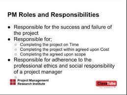 Do you want a free project management? Project Manager S Roles And Responsibilities Youtube