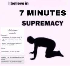 7 Minutes Fanfiction Supremacy In 2021 Anime Snapchat Memes Fanfiction