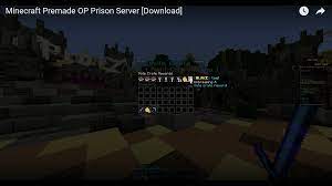 This minecraft server has proved to be one of the best among the most popular minecraft servers. Server Minecraft Premade Op Prison Server Download Blackspigot