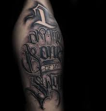 You can add sand, clock, wings or any other element to a tattoo like this one for a more complete look. Time Flies Tattoo Quotes 90 Script Tattoos For Men Cursive Ink Design Ideas Dogtrainingobedienceschool Com