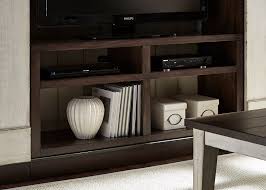 Andalusia creates lasting style for gracious living with serpentine shaped cases and three dimensional graceful lines. Liberty Furniture Lancaster Entertainment Tv Stand With Four Shelves And Wire Management Royal Furniture Tv Stands