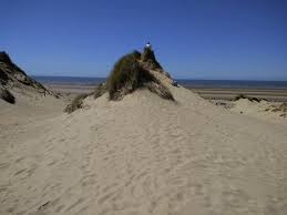 The sand dunes were formed as the crosby channel gradually silted up and the sea receded. Walking Through The Dunes To Formby Beach Picture Of Formby Beach Tripadvisor