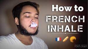 What happens when various chemical compounds and flavouring agents are mixed together and then inhaled into the lungs? How To French Inhale Vape Tricks Youtube