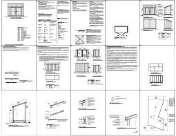The roof has a 2:12 pitch and features a large opening, for easy access. 20130325 Shed Plans
