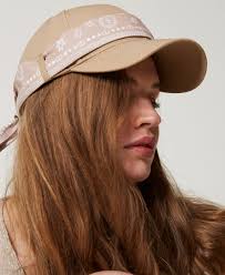 Twinset Cappello Bandana Donna Cappello Da Baseball Con Foulard Bandana Donna,  Nero TWINSET