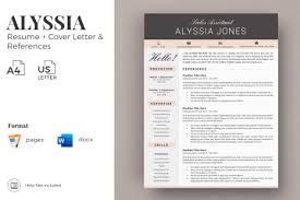 Job seekers generally are uncertain about how to create a cover letter that stands out amo. Newest Resume Templates On Yellow Images Creative Store
