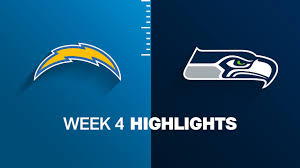 Los Angeles Chargers vs. Seattle Seahawks highlights | Week 4