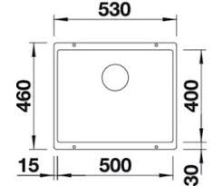 Undermount bowl for discerning demands on design. Buy Blanco Blancosubline 500 U Anthracite From 343 64 Today Best Deals On Idealo Co Uk