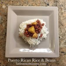 We eat this with a slice or two of avocado, which is traditionally how rice and beans are served in puerto rico. Puerto Rican Rice And Beans Recipe Latina Mom In Nyc