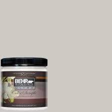 Painted out open lr, dr and open kitchen a behr gray paint that looks blue! Dolphin Fin Behr Paint Samples Exterior Paint