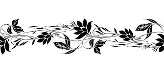 Maybe you would like to learn more about one of these? Seamless Black And White Flower Border Stock Vector Illustration Of Motif Monochrome 164024639