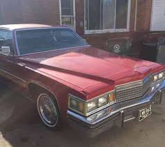 cadillac deville 2 door coupe 1979 rare red cadillac coupe used classic cars cadillac deville 2 door coupe 1979