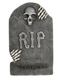 Grabstein Schadel Mit Skelett Handen Halloween Deko Gunstig Kaufen Horror Shop Com Halloween Deko Gunstig Halloween Deko Halloween Grabsteine