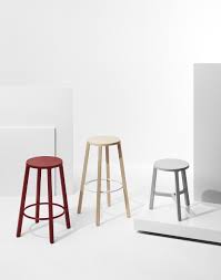 To achieve the chair's distinctive curved shape the seat is crafted using finnish birch wood. Cone Stool Minimalgoods