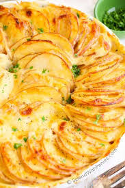 Bake at 400°f until top is lightly browned and cheese. Potatoes Au Gratin Spend With Pennies