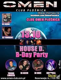 OMEN CLUB 13.10.2012 DJ HOUSE D. B-DAY PARTY -- DJ ALIEN