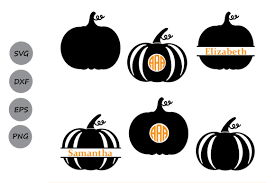 Download Pumpkin Svg Pumpkin Monogram Svg Thanksgiving Svg Svg Dxf Eps By Cosmosfineart Thehungryjpeg Com