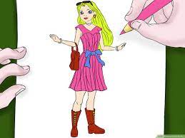How To Draw Barbie: 12 Steps (With Pictures) - Wikihow