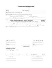 Kasunduan sa pagpapaupa sa mga kinauukulan nito, ang 1. Kasunduan Sa Pagpapautang Docx Kasunduan Sa Pagpapautang Ako Si May Asawa Kay May Sapat Na Gulang At Naninirahan Sa Sa Harap Ng Kasulatan Na Ito Ay Course Hero