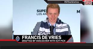 Vancouver Selects Saint Francis U's Francis deVries with 29th Pick In MLS  Draft