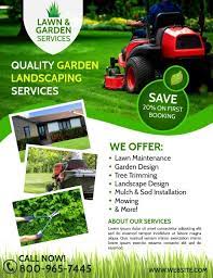 Create The Perfect Design By Customizing Easy To Use Templates In Minutes Easily Convert Your Image Design Lawn Care Flyers Lawn Care Business Cards Lawn Care