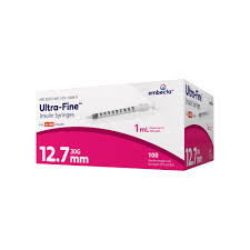 BD Ultra-Fine Insulin Syringe 1ml with 30G Needle