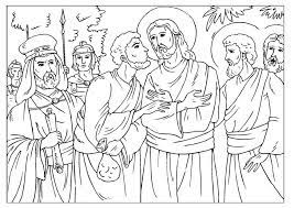 Scroll quickly down the page, to choose a favorite painting of jesus and judas. Coloring Page Judas Betrayal Free Printable Coloring Pages Img 25916