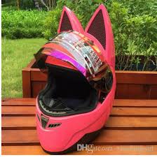 Satin Al Kadin Moto Kask Kedi Kulak Kask Kisilik Tam Yuz Motor Kask 4 Renkler Pembe Sari Siyah Beyaz Tl720 81 Tr Dhgate Com