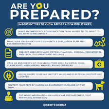 Sen Cruz Urges All Texans To Be Prepared As 2018 Hurricane Season Begins Senator Ted Cruz
