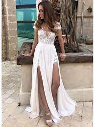 The backdrop of a white sandy beach and emerald green water is attracting more and more couples to tie the knot at beautiful beach destinations.if you are looking for wedding dresses, we are your one stop fashion destination for quality and affordable dresses for ocean side nuptials. Cheap Beach Short Wedding Dresses Fashion Dresses