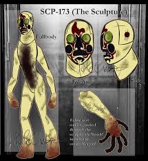 The statue is vaguely humanoid in shape, although improperly proportioned. Fan Art Scp 173 Unofficial Reference By Roneombre On Deviantart