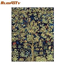 See more ideas about step by step painting, painting templates, canvas painting. Buy Ruopoty Frame Picture Classical Flowers Diy Painting By Numbers Acrylic Canvas Painting Print On Canvas For Home Wall Art Decors At Affordable Prices Free Shipping Real Reviews With Photos Joom