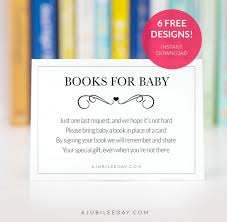 Bring book instead of card. Bring Book Request Card 6 Designs A Jubilee Day