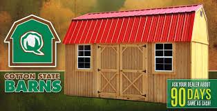 Plus, they come with all the materials, hardware, and instructions you need to build them. Cotton State Barns Built In Alabama For Alabama